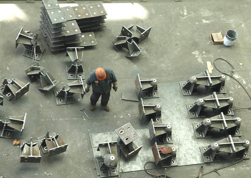 武威煤棚网架双向支座