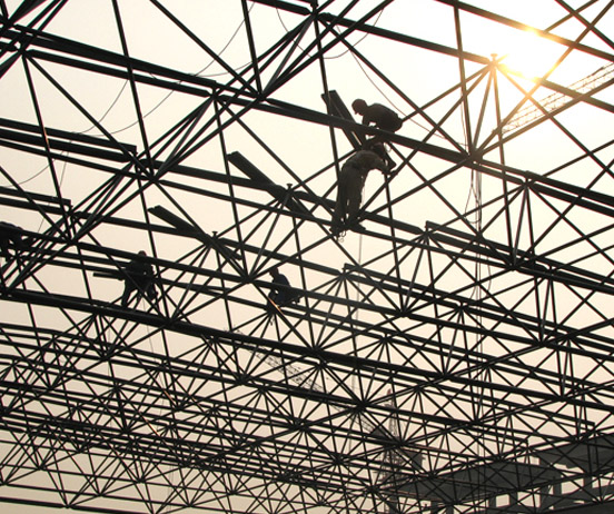 武威厂房网架安装