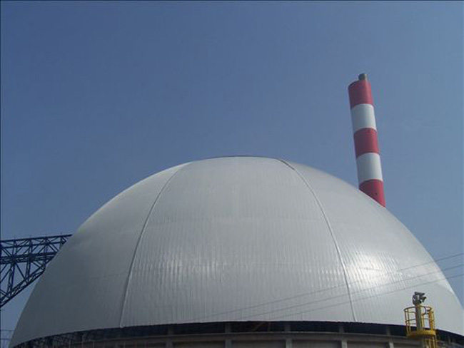 武威球形发电厂网架工程