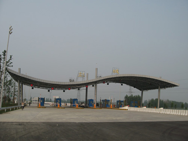 武威收费站网架